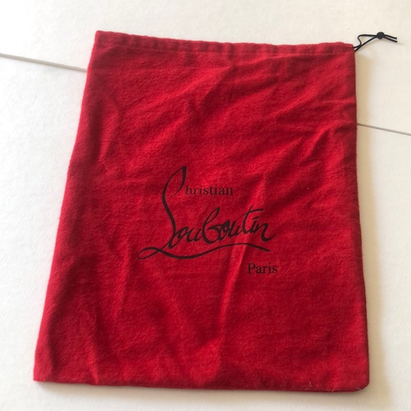 Christian Louboutin Red Dust Bag 11.5x15 inches - Picture 1 of 2